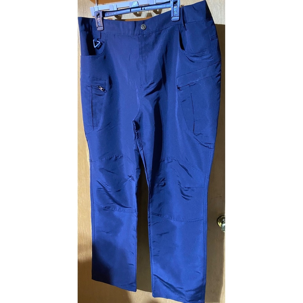 SZ 3XL OUTDOOR EQUIPMENT TECH STYLE CARGO PANTS Blue Tactical Hiking Camping